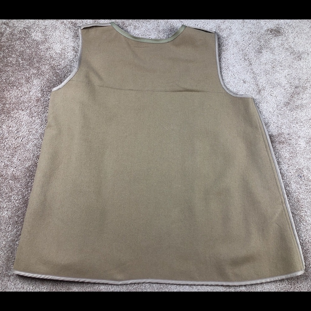 Burberry Solid Brown Wool Liner - image 2